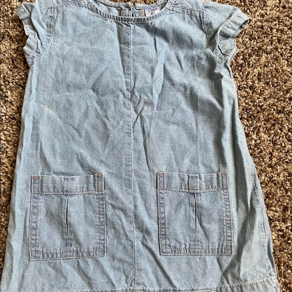 💜💜💜Carters Toddler Jean Dress